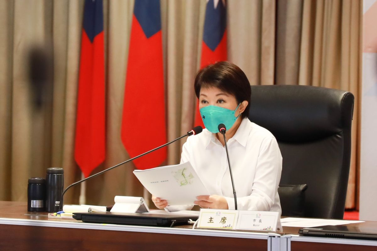 ▲市長盧秀燕表示，綠空廊道建構便捷完善的綠色運具交通系統，為城市增加一條新綠帶。(圖／市政府提供2023.1.10)