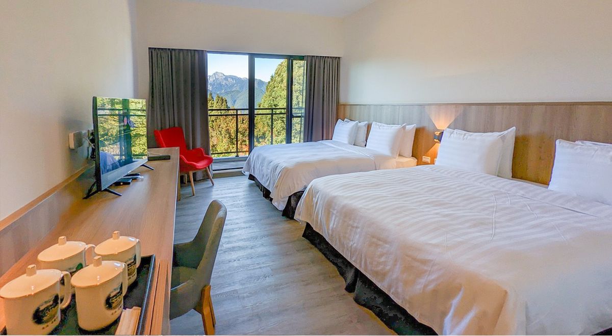 ▲福壽山農場國民賓館今開放預訂，62間房瞬間秒殺。不過民眾也別灰心，4月福壽山農場還是有很多美麗的花卉可以欣賞。（圖／取自福壽山農場國民賓館官網）