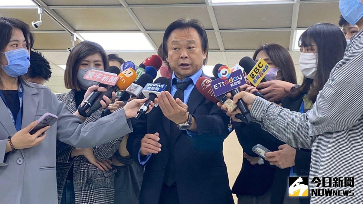 ▲民進黨台北市議員王世堅10日表示，針對自己誤引用新竹市政府錯誤的工程款數字，願意跟一般社會大眾致歉，但絕對不跟1450、網軍側翼、名嘴道歉。（圖／記者丁上程攝，2023.01.10）