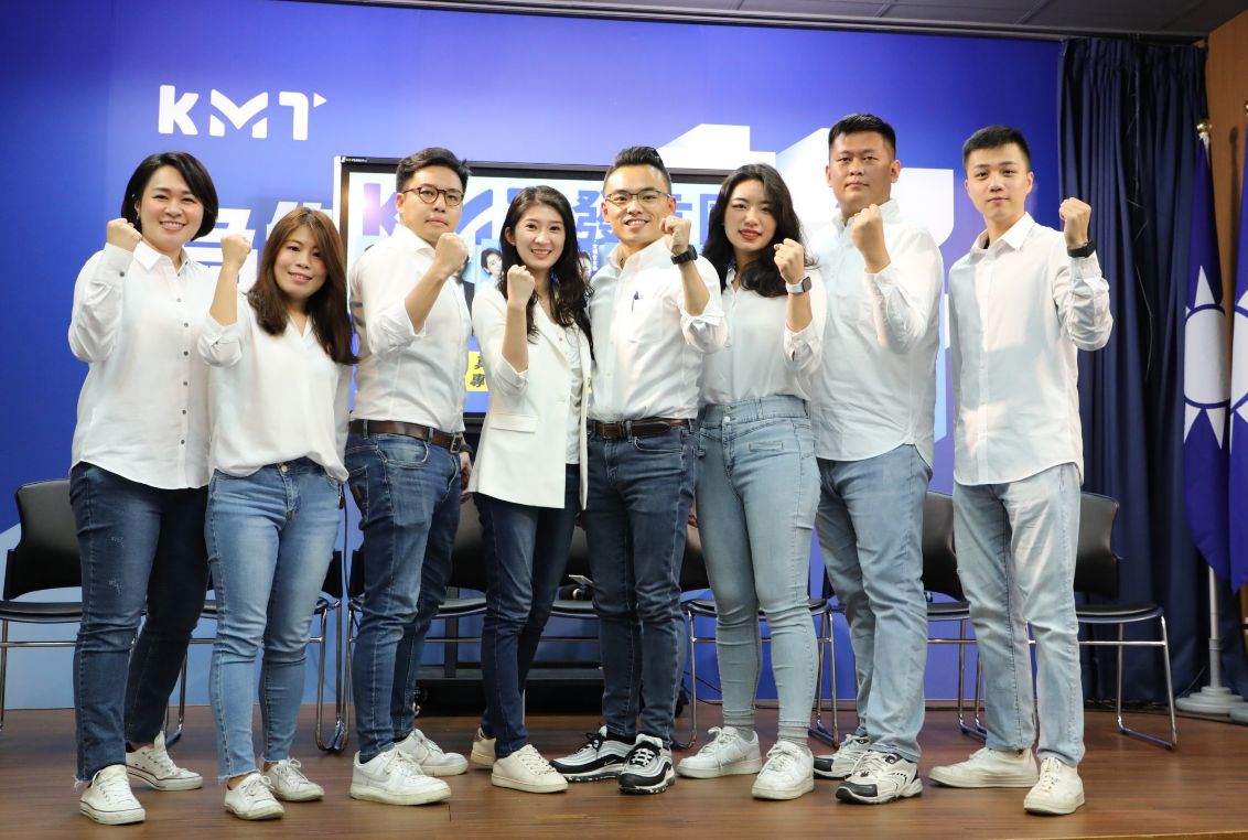 ▲國民黨公布新任發言人團。（圖／文傳會提供）