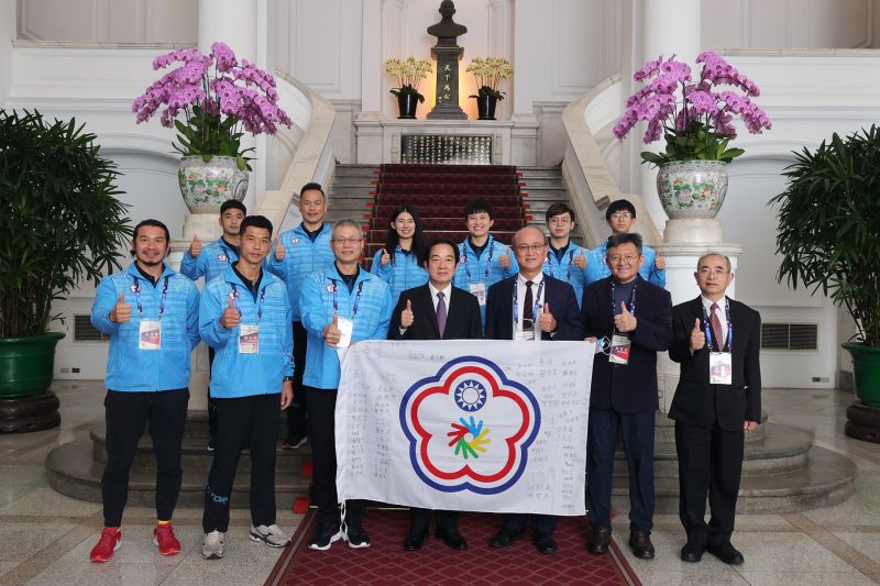 ▲台灣代表隊參加第24屆達福林匹克運動會(Deaflympics)，共獲得3金13銀14銅佳績。體育署提供