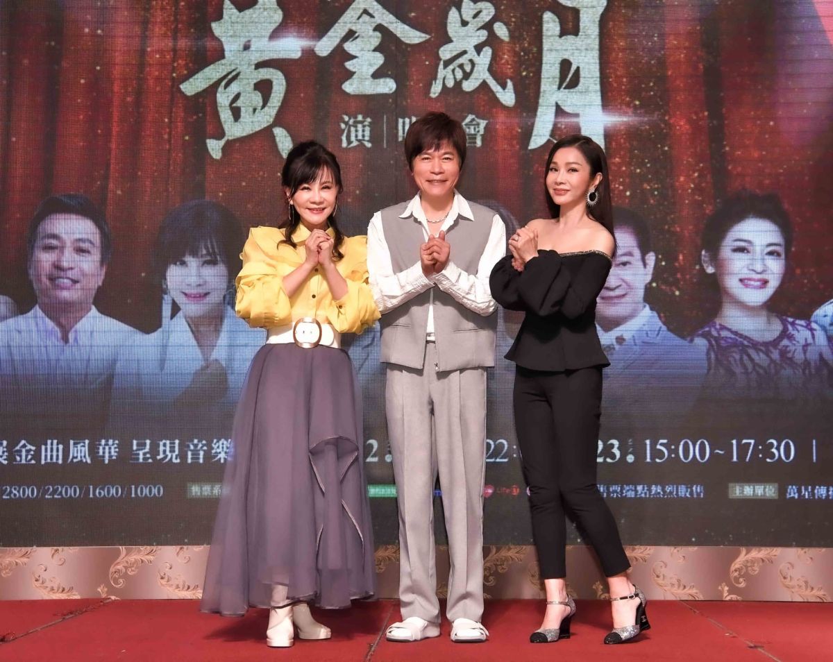 ▲洪榮宏（中）希望外界能對宋逸民、小甜甜的事件多點包容。（圖／萬星傳播提供）