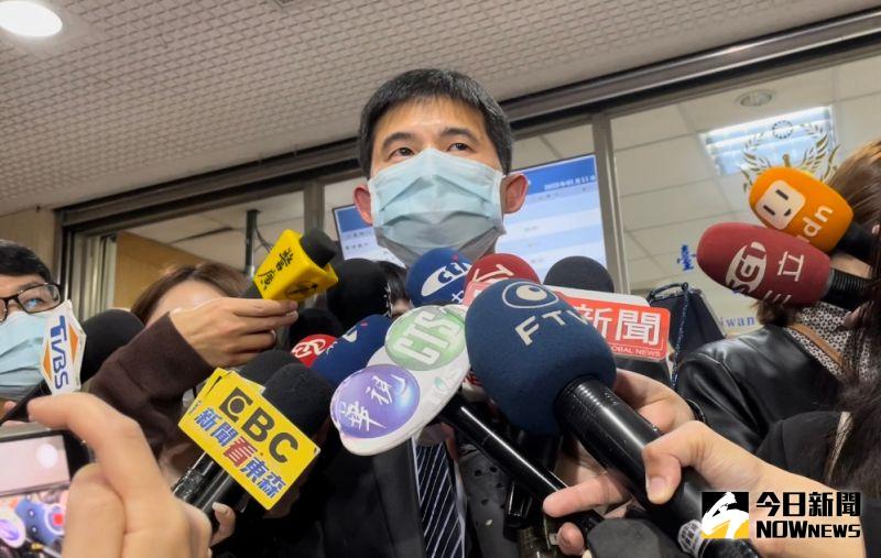 ▲前新竹市長林智堅辯護律師胡中瑋(圖/記者潘千詩攝,2023.01.11)