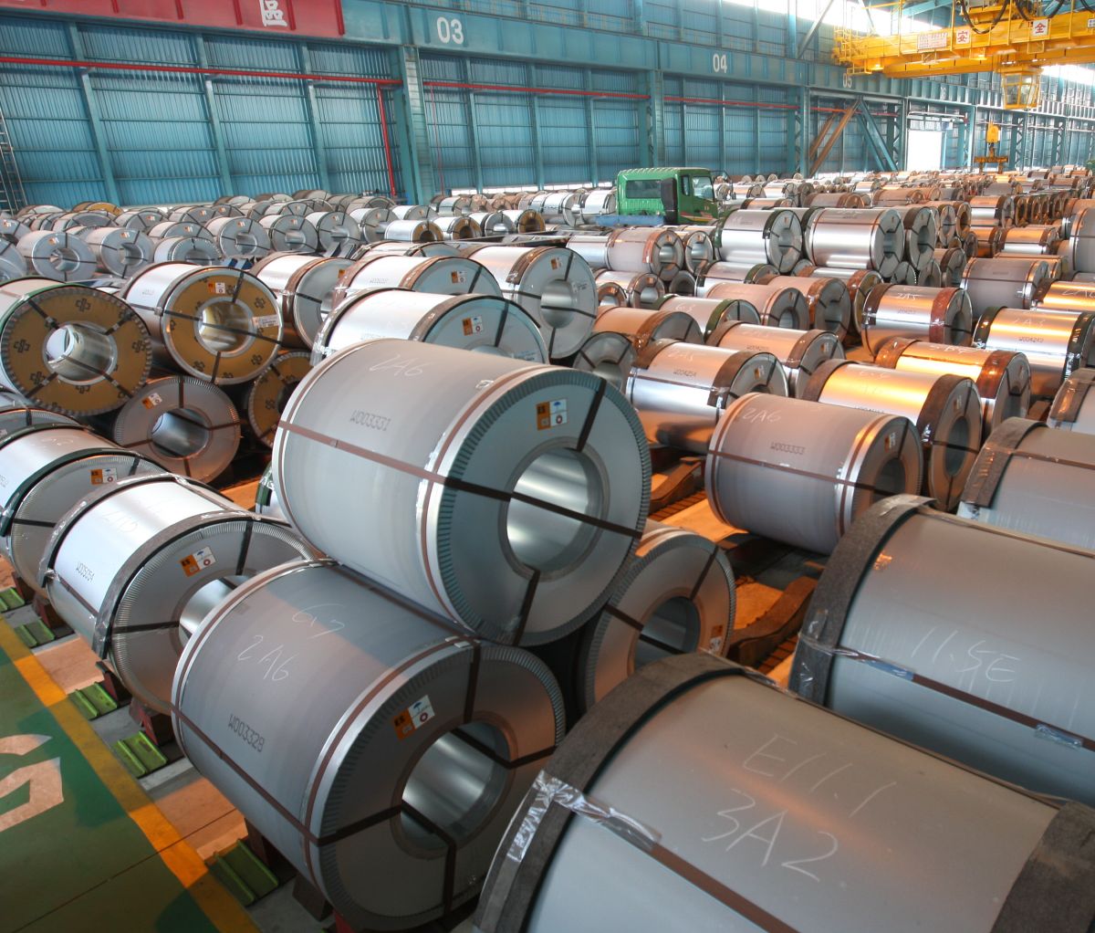 ▲中鋼公司鍍鋅鋼品SGCCRC20通過UL2809驗證，再次樹立實踐循環經濟的最佳典範。(圖／記者黃守作攝)