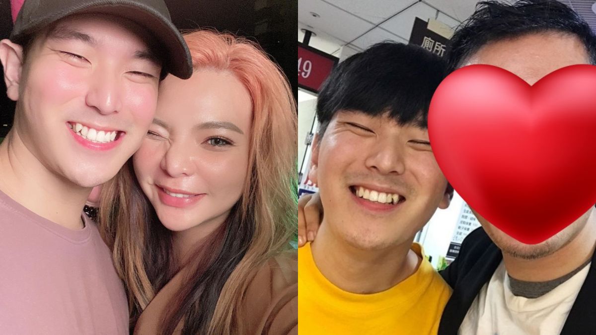 ▲自稱是宋晉賢的哥哥（右圖右）不滿小甜甜賣慘，表明希望有一天能真相大白。（圖／翻攝宋先生IG）