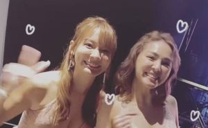 熊熊、林莎「透視薄紗禮服」仙氣爆表!首同台曬火辣身材