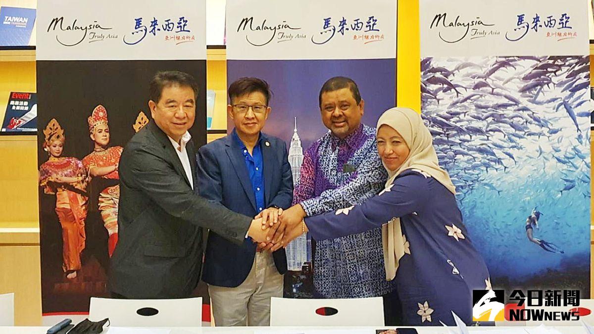 ▲資深處長Manoharan Periasamy（右二）、理事長蔡宗佑（左二）與會交流旅遊觀光。（圖／記者陳美嘉攝，2023.01.12）