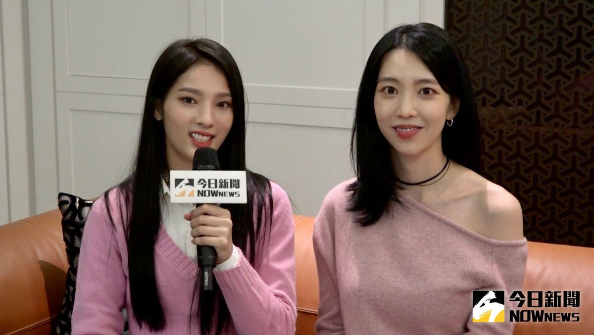 ▲FANATICS家儀（左）跟到怡日前來台精進事業。（圖／記者陳思誼攝）