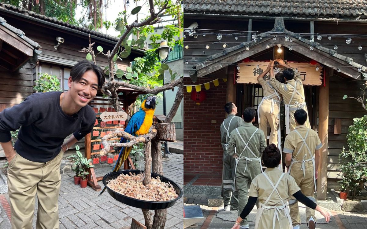 ▲林志玲老公AKIRA（左）日前宣布加入實境節目《神秘五金行》主持班底。（圖／AKIRA IG）