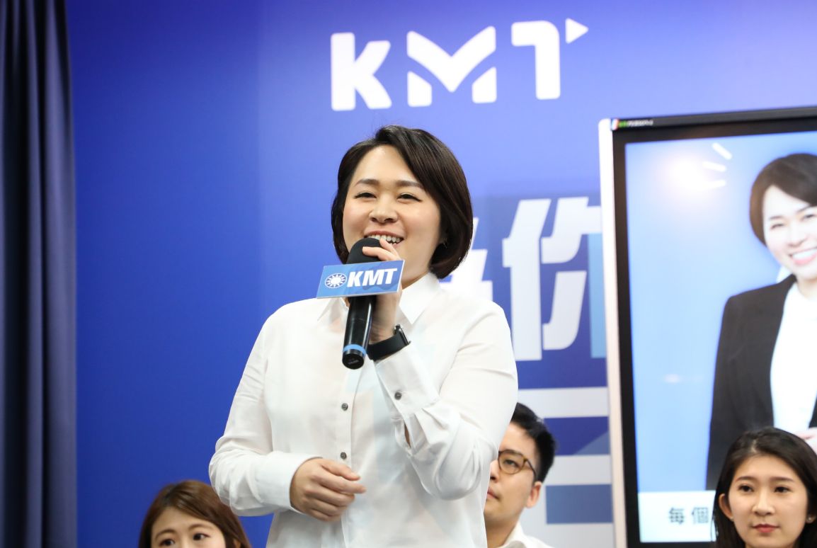 ▲台灣民意基金會公布的政黨民意調查，國民黨民眾支持度第一，國民黨副發言人郭音蘭表示，會持續努力。（圖／資料照片）