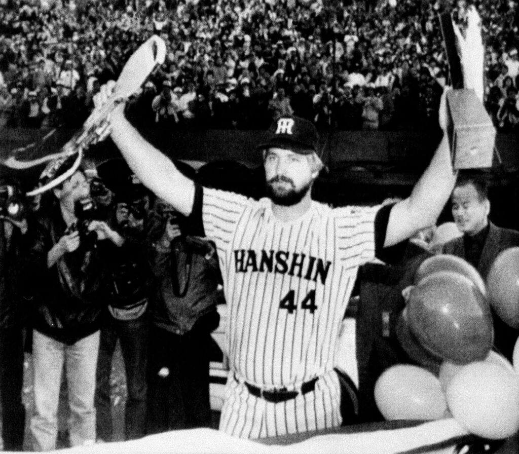 ▲阪神虎隊Randy Bass。（圖／美聯社／達志影像）