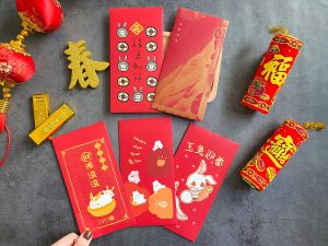 ▲萊爾富推出「達人萊設計創意紅包」5入,售價45元。(圖/業者提供) ▲萊爾富推出「達人萊設計創意紅包」5入,售價45元。(圖/業者提供)