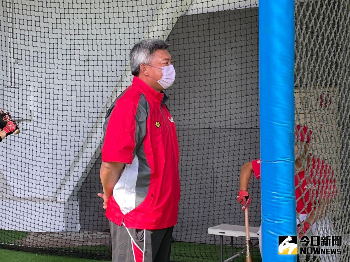 ▲前富邦陳威志打擊教練重回南華大學執教。（圖／吳政紘攝）