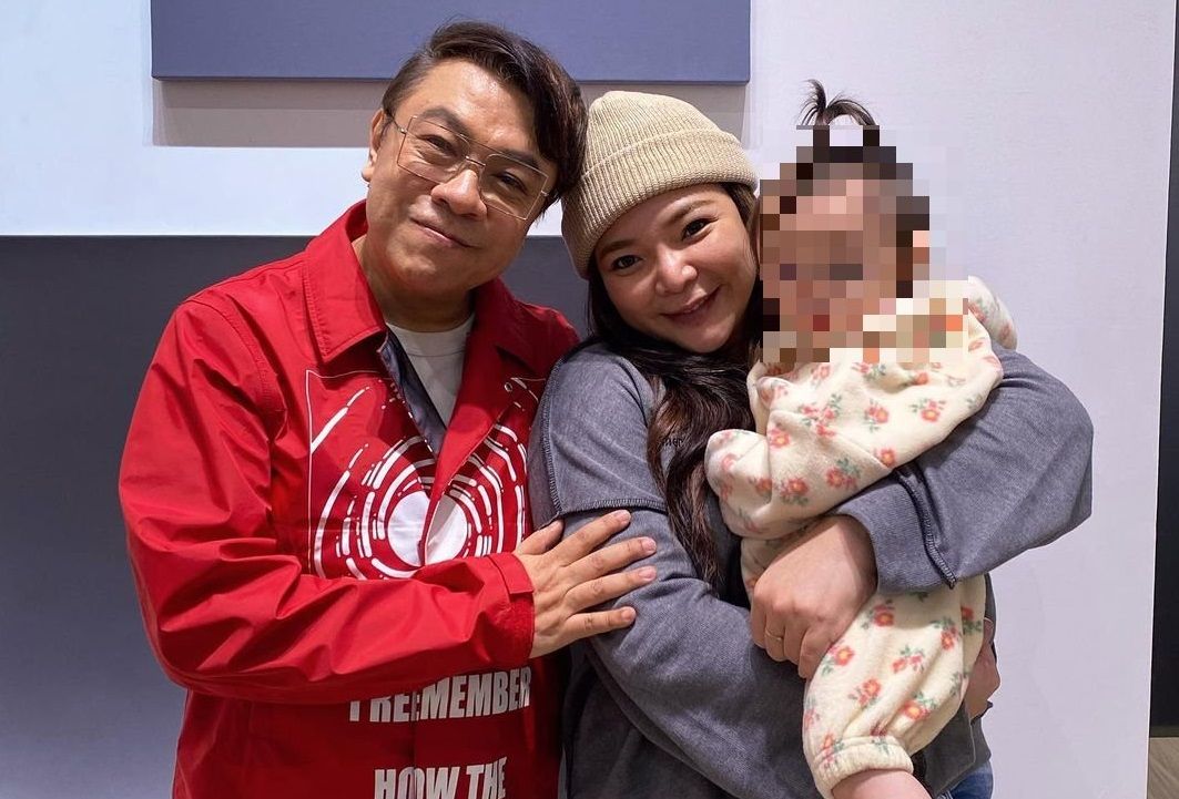 ▲小甜甜（中）同框蔡康永（左），並透露對方一直給予自己關懷。（ 圖／翻攝自小甜甜IG）