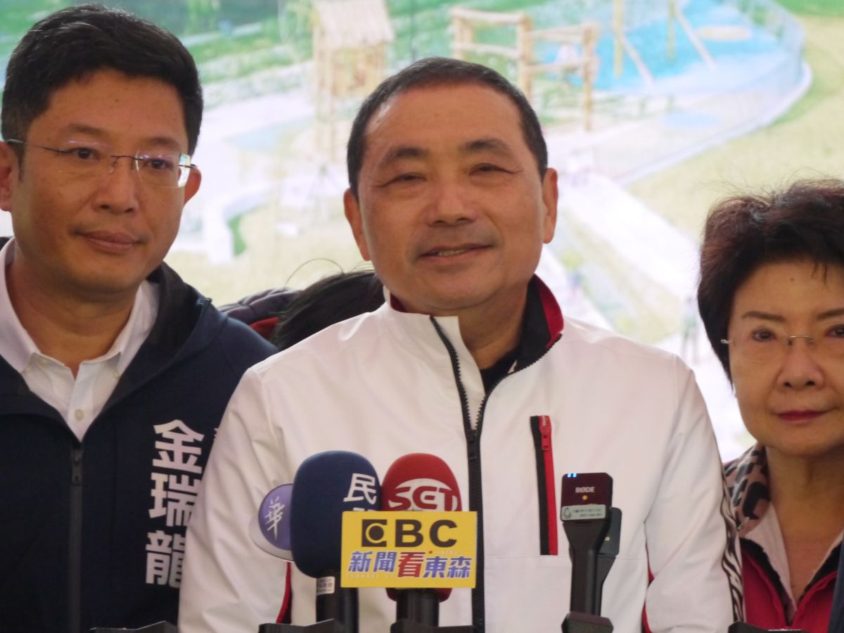 ▲對於有無出訪計畫，侯友宜受訪表示新北市會用SGDs永續環境指標跟國際介接。（圖 ／記者吳嘉億攝，2023.01.15）