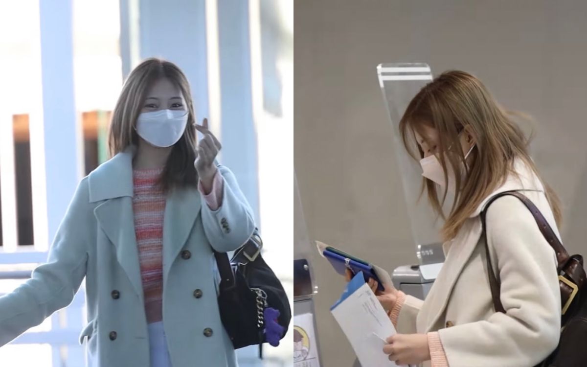 ▲子瑜回台灣過年，機場出狀況。（圖／뉴스엔·NewsenTV·KOREA Entertainment news）