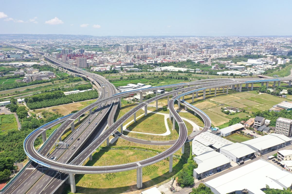 ▲國道4號豐原潭子段工程計畫於今（16）日下午3時開放全線通車。（圖／高公局提供）