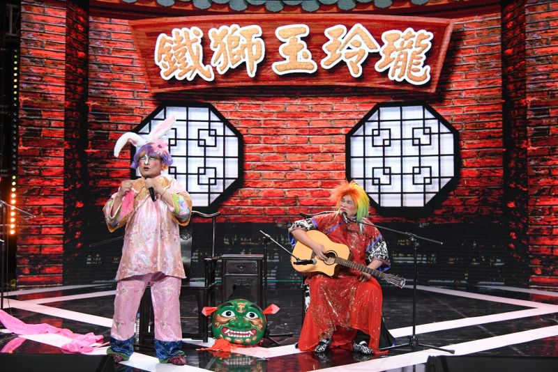 ▲許效舜（左）、澎恰恰（右）默契依舊。（圖／三立提供）