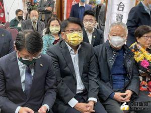 前屏東縣長潘孟安北上出席台灣基進黨主席交接典禮。 ▲前屏東縣長潘孟安潘孟安北上出席台灣基進黨主席交接典禮。(圖/記者黃宣尹攝,2023.01.17)