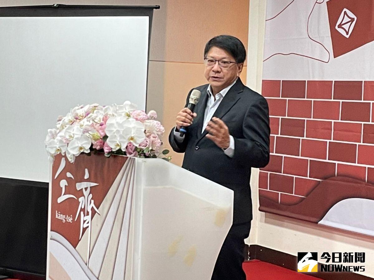 ▲潘孟安遭王鴻薇爆料論文涉嫌抄襲，對此，高雄師範大學表示，學倫會審定結果確有違反學術倫理之瑕疪，但尚未達撤銷學位程度。（圖／記者黃宣尹攝，2023.01.17）