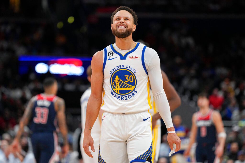 ▲金州勇士球星Stephen Curry。（圖／美聯社／達志影像）