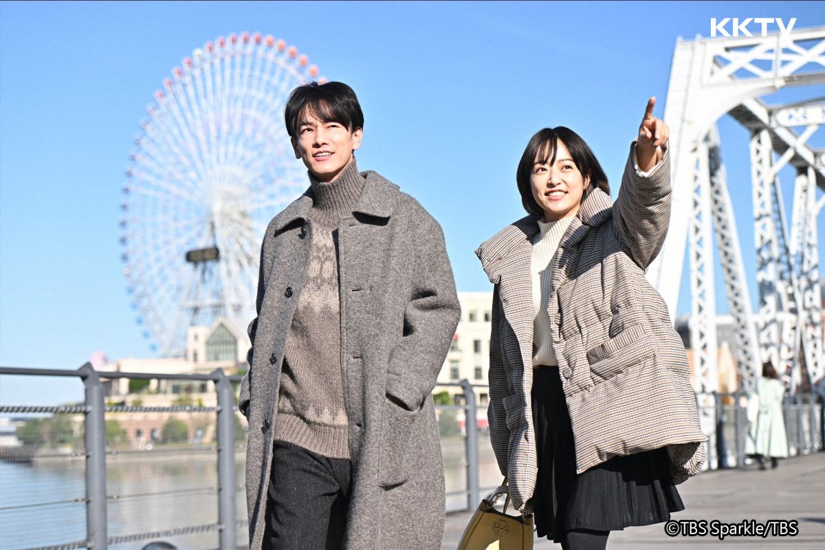 ▲《要是說了100萬次就好了》井上真央跟佐藤健（左）談人鬼戀。（圖／KKTV）