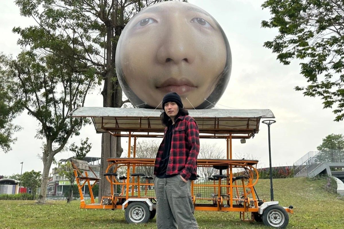 ▲「尿尿的地方」重現，彰化人頭氣球車超狂，將成春節奇景。（圖／RJ 廉傑克曼 臉書）