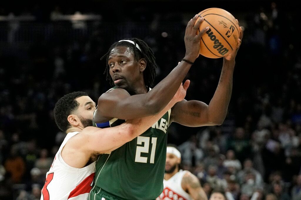 ▲後衛Jrue Holiday大爆發。（圖／美聯社／達志影像）