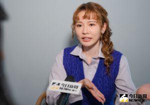 ▲林莎接受《NOWnews今日新聞》專訪。(圖/記者陳思誼攝) ▲林莎接受《NOWnews今日新聞》專訪。(圖/記者陳思誼攝)