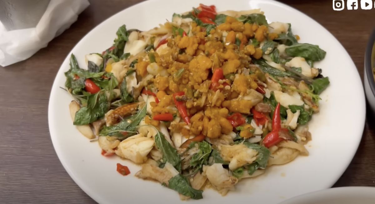 ▲超美味蟹肉料理。（圖／翻攝自影片）