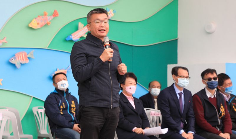 ▲立法院副院長蔡其昌今出席梧棲國小新校舍落成典禮。（圖／台中市政府提供，2023.01.18）