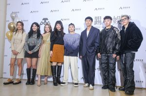 ▲《為你唱情歌》第一季全體成員,親自到場支持踢帕娛樂。(圖/記者葉政勳攝) ▲《為你唱情歌》第一季全體成員,親自到場支持踢帕娛樂。(圖/記者葉政勳攝)