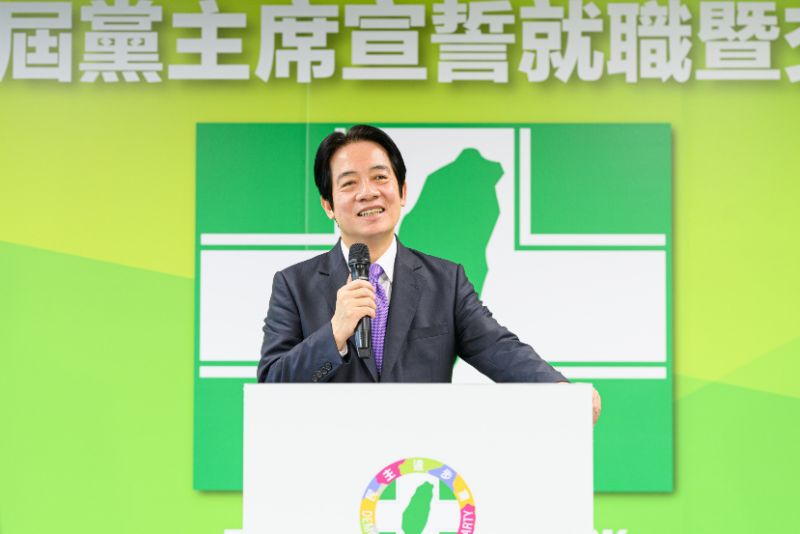 ▲賴清德擔任民進黨主席,也被認為有很高機率代表民進黨投入2024年總統大選。(圖/民進黨提供)