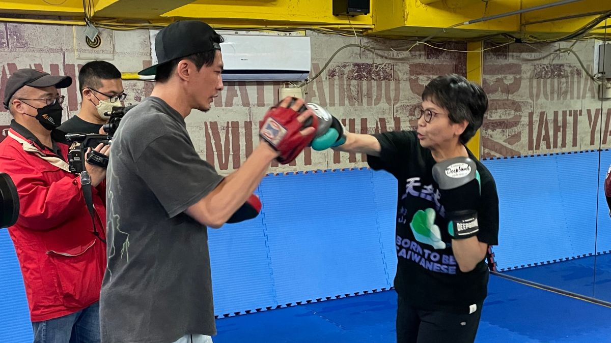 ▲民進黨前立委蔡壁如18日受訪時表示，檯面上的三名可能候選人，「在外交上不管是補學分還是修學分，都還有努力的空間。」（圖／記者丁上程攝，2023.01.18）