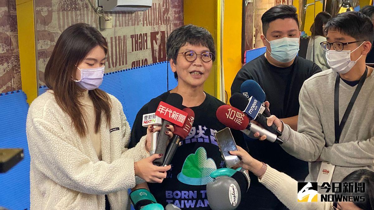 ▲針對2024年是否投入立委選戰，民眾黨前立委蔡壁如18日表示，現階段還不急，可以再等個兩三個月。（圖／記者嚴俊強攝，2023.01.18）