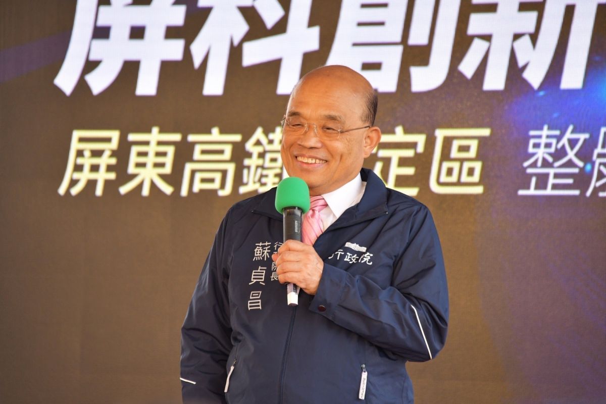 ▲蘇貞昌是否卸下行政院長一職，預料今日下午就會有答案。（圖／行政院提供）