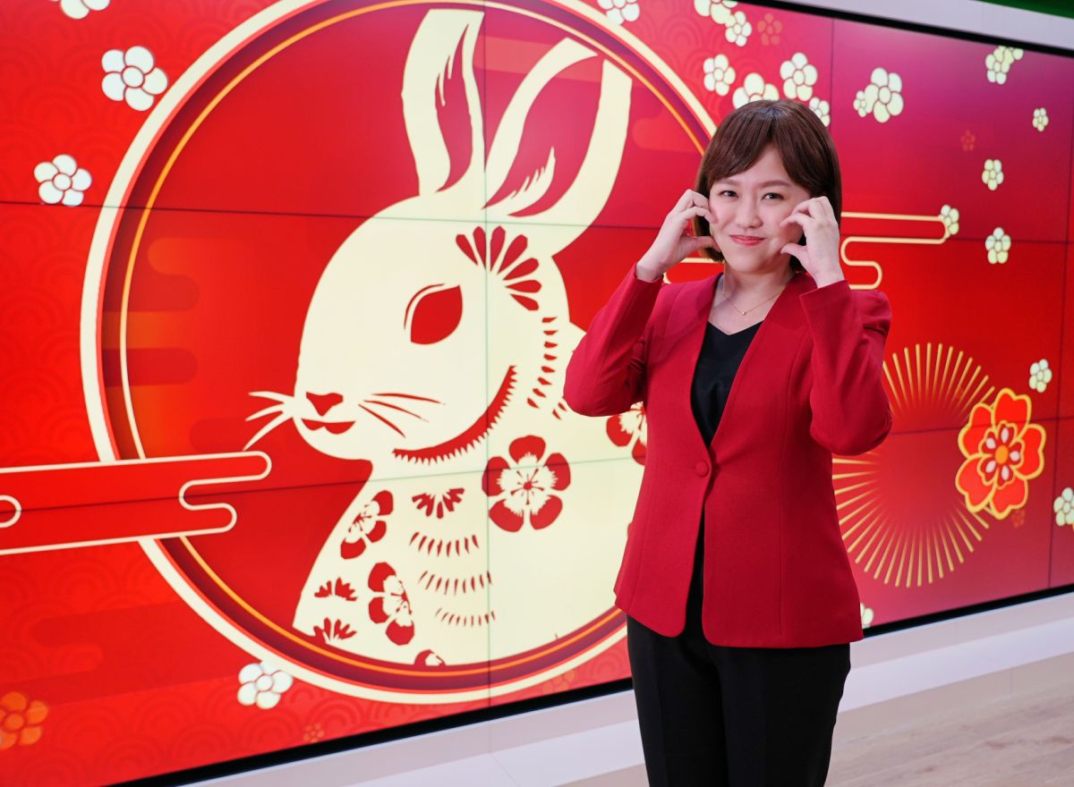 ▲主播廖芳潔爽放9天年假。（圖／鏡電視提供）