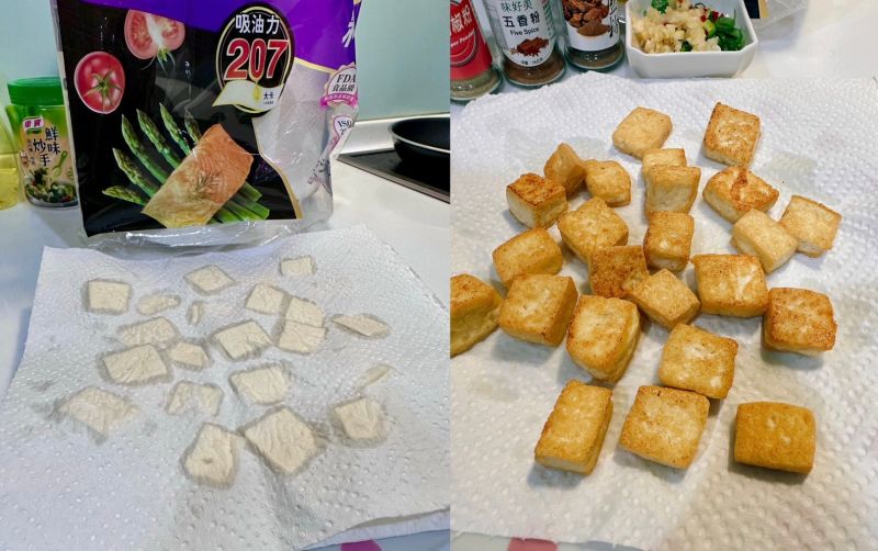 ▲倍潔雅強效吸油料理廚房紙巾吸油力高，且擁有FDA與ISO22000國際雙認證讓民眾接觸食材也安心。（圖／品牌提供）