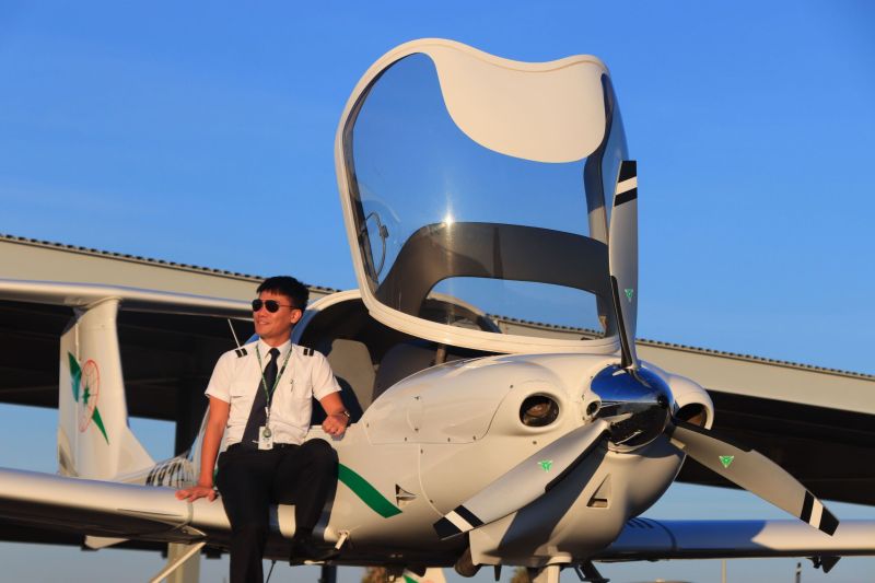 ▲有志一圓飛行夢的機會來了，長榮航空飛行學院將於今年2月11日在台灣舉辦招生說明會。（圖／長榮提供）
