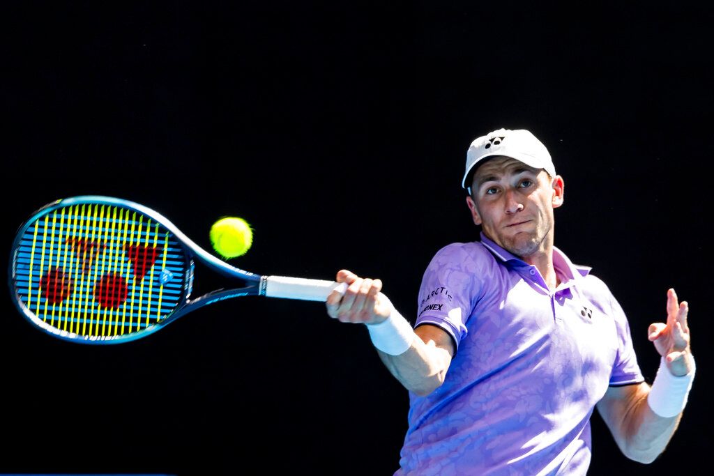 ▲Casper Ruud。（圖／美聯社／達志影像）