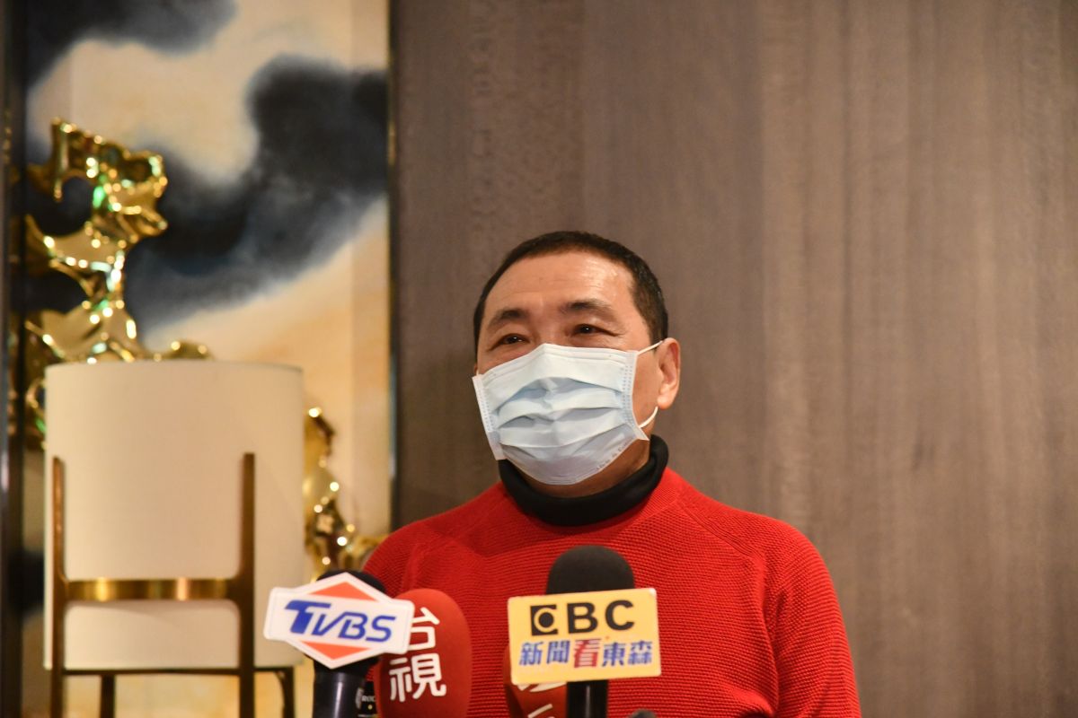 ▲對於2024新北接班人選，侯友宜受訪不回應，現階段就是把握當下、認真打拼。（圖 ／記者吳嘉億攝，2023.01.19）