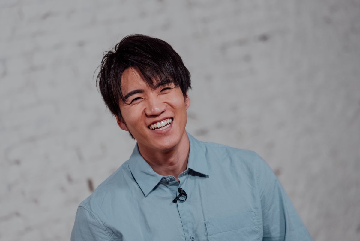 ▲成宮仁日前受邀來台。（圖／陳郁翔提供）