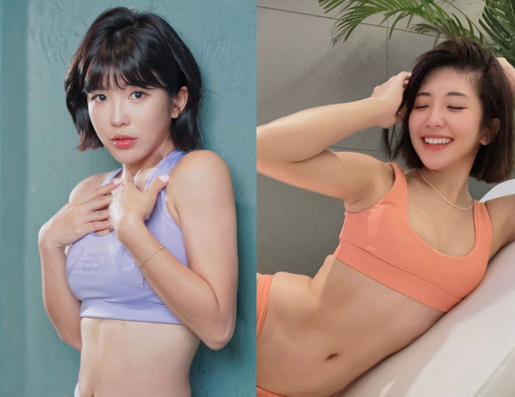 ▲壯壯今（19）日曬出穿著肉色激辣泳裝泡湯的「限時福利照」，深邃事業線、美腿和小蠻腰全入鏡。（圖／翻攝自壯壯IG）