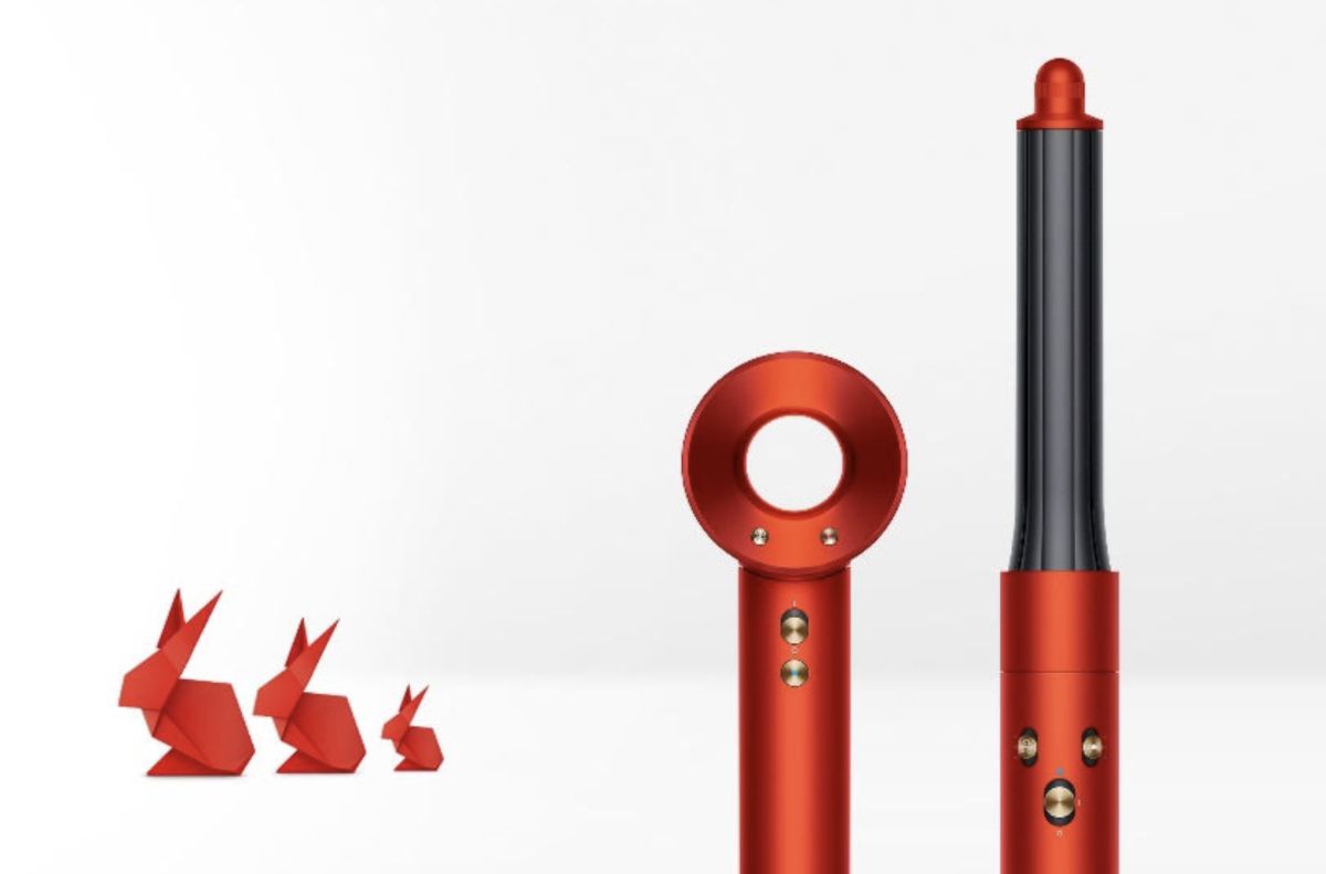 ▲Dyson Supersonic吹風機與Dyson Airwrap多功能造型器同步推出「托帕石橙紅期間限定色」。(圖／官方提供)