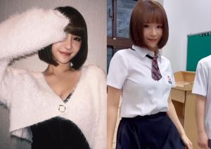 元元化身清純學生妹!「制服短裙」跳New Jeans《Ditto》