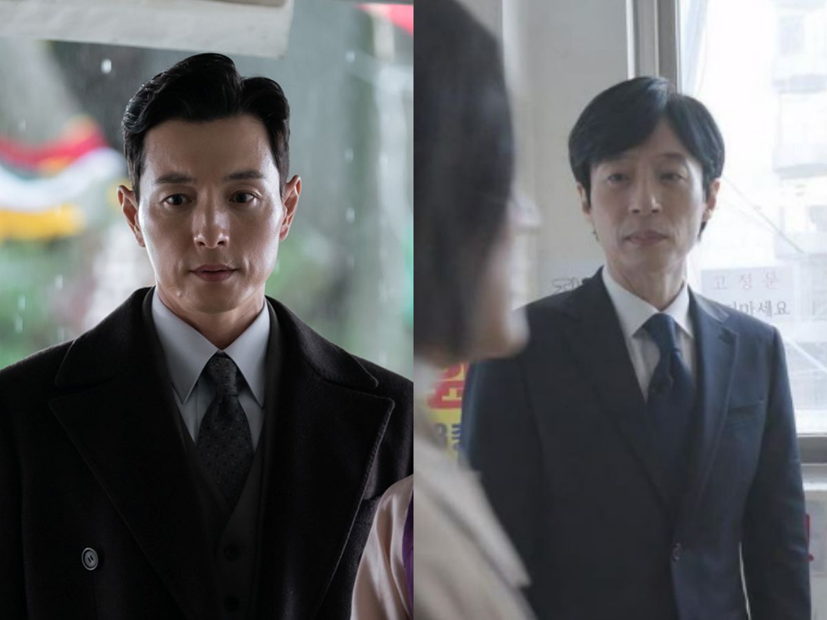 ▲劉在錫Cosplay《黑暗榮耀》帥氣總裁鄭星一（前譯鄭成日）。（圖／Netflix提供、翻攝《劉QUIZ ON THE BLOCK》IG）