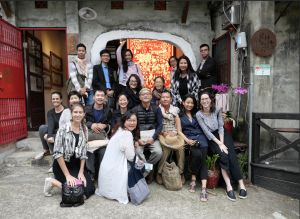 各國藝文工作者來台交流的大合照。(圖/Mekong Cultural Hub 湄公河文化中心提供) ▲各國藝文工作者來台交流的大合照。(圖/Mekong Cultural Hub 湄公河文化中心提供)