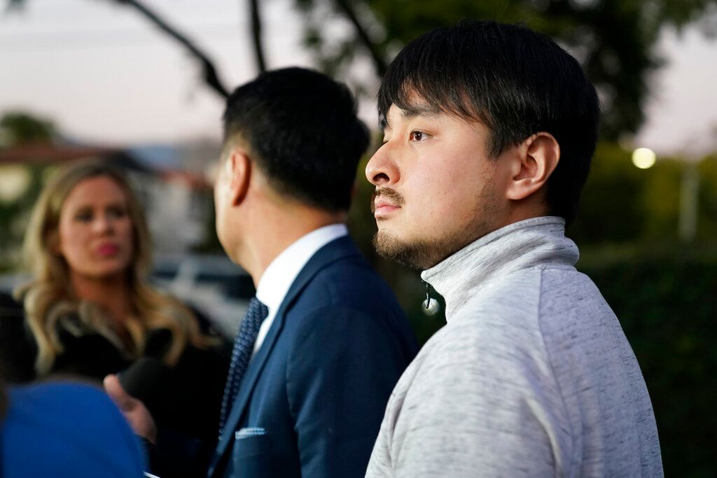 ▲美國總統拜登致電26歲的華裔老闆布蘭登‧蔡（Brandon Tsay，圖），讚揚他日前與加州舞廳槍擊案嫌犯扭打奪槍的英勇舉動體現美國精神。（圖／美聯社／達志影像）