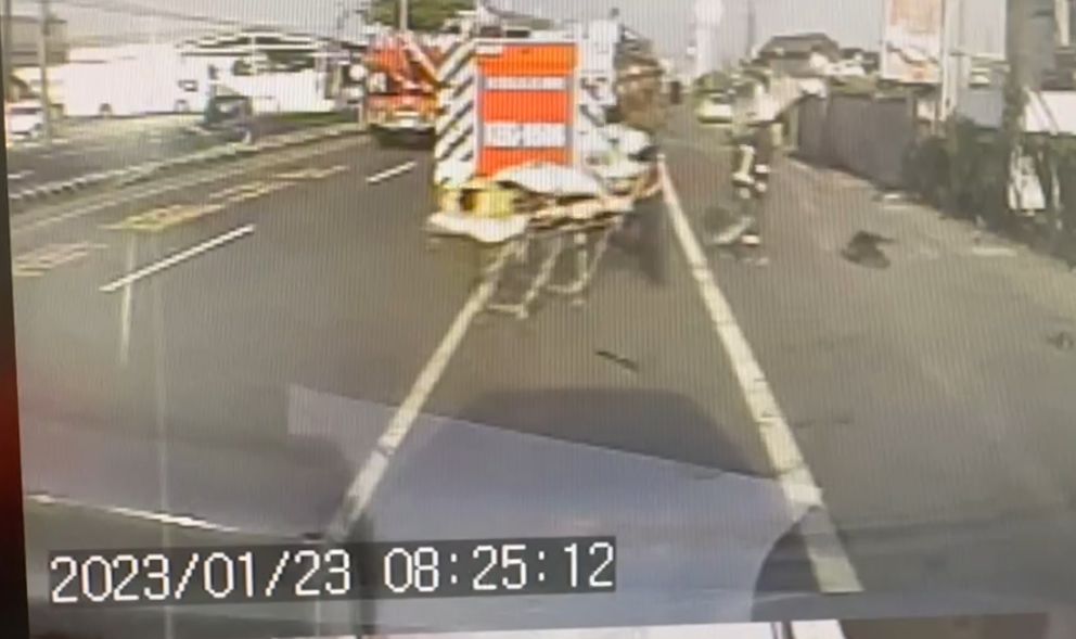 ▲彰化員警大年初一下班返家途中，遭毒駕追撞不治身亡。（圖／翻攝畫面）