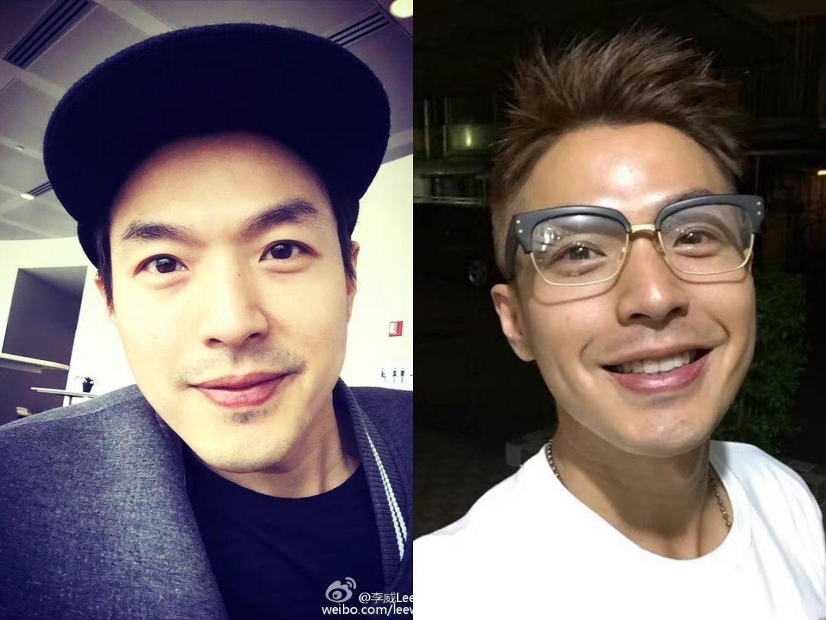 ▲42歲李威在台灣現蹤。（圖／翻攝李威微博）